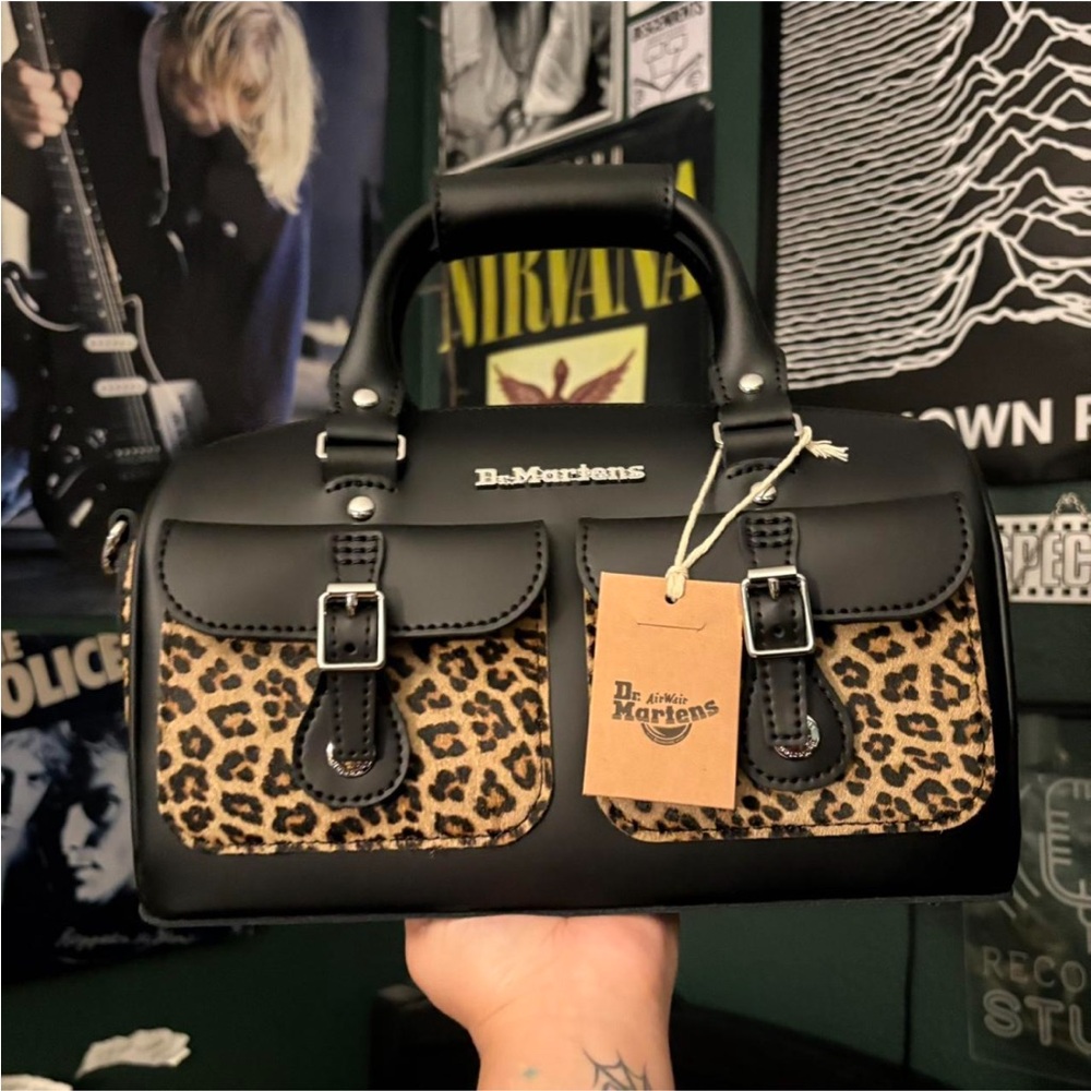 Dr. Martens Leopard Top Handle Bag